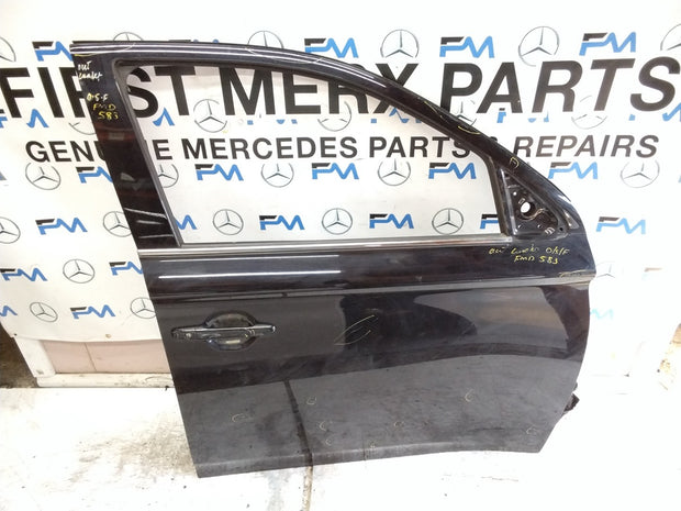 MITSUBISHI OUTLANDER DRIVER FRONT DOOR OSF BLACK  FMD583