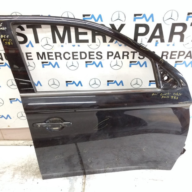 MITSUBISHI OUTLANDER DRIVER FRONT DOOR OSF BLACK  FMD583