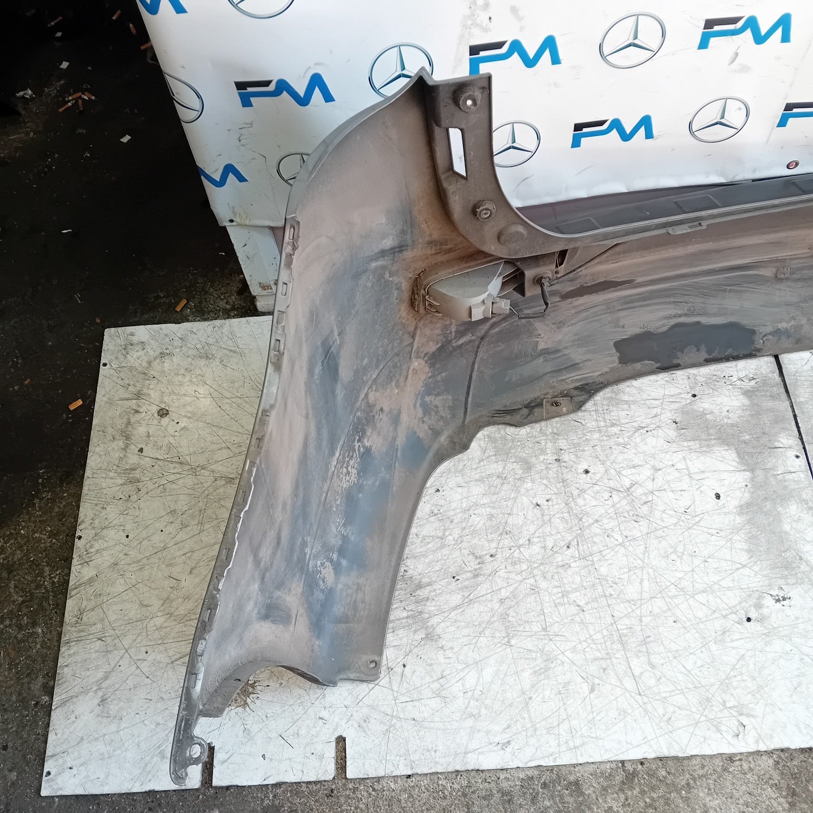 MITSUBISHI OUTLANDER MK3 REAR BUMPER GREY 2013  FMX146