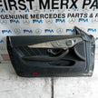 MERCEDES C-CLASS C205 CP PASSENGER FRONT DOOR NSF 2016 ON GREY COMPLETE FMD403