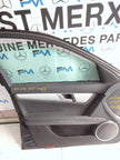 MERCEDES C-CLASS W204 PASSENGER SIDE FRONT DOOR N/S/F COMPLETE GREY FMD58
