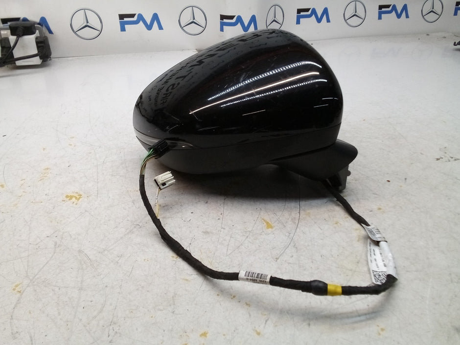 MERCEDES A-CLASS  W177 DRIVER SIDE WING MIRROR A1778108804 BLACK FMM30