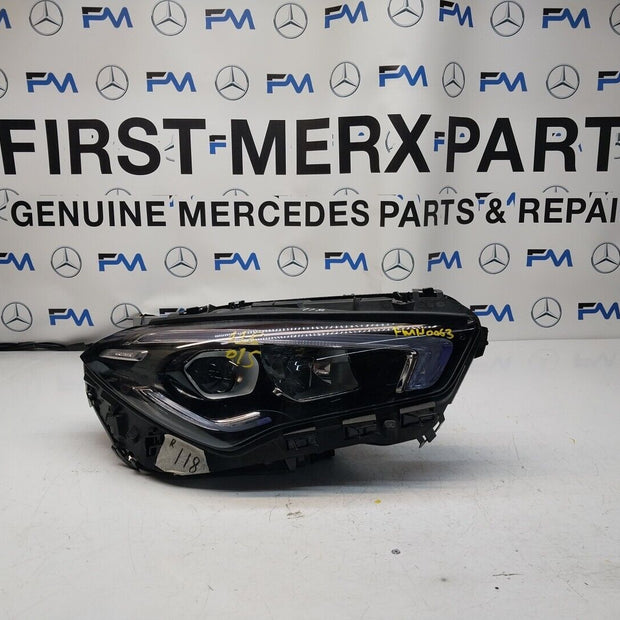 Mercedes W118 CLA 2019-2024 LED Headlight RIGHT/DRIVER/OFF SIDE COMPLETE FMH0063