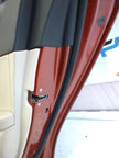 MERCEDES BENZ  C-CLASS W205 DRIVER SIDE REAR DOOR O/S/R COMPLETE RED FMD91