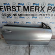 MERCEDES BENZ CLK C209 CP DRIVER FRONT DOOR OSF 2002-09 SILVER COMPLETE FMD362