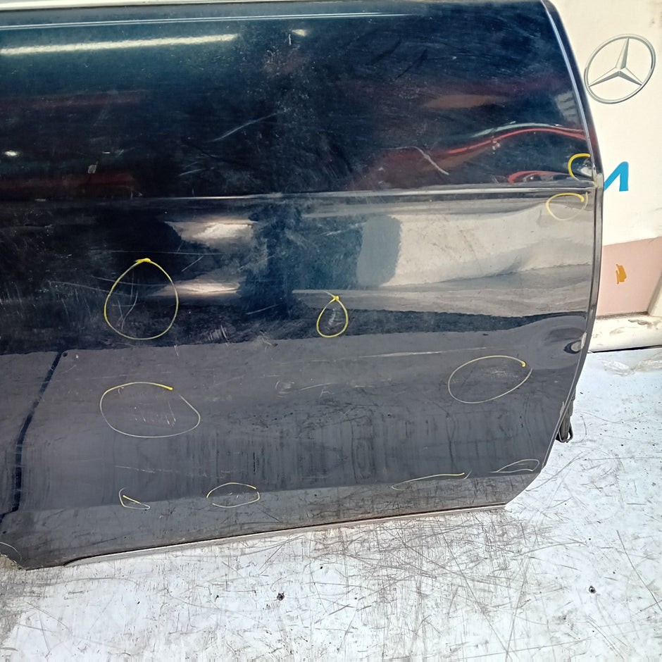 MERCEDES BENZ E-CLASS W212 DRIVER REAR DOOR OSR BLUE 2009- 2016 COMPLETE FMD208