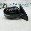 MITSUBISHI OUTLANDER MK3 DRIVER WING MIRROR OS BLACK CAMERA 2013 FMM52 (D)