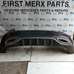 MERCEDES BENZ  A-CLASS W177 REAR BUMPER A1778804701 2018 BLACK COMPLETE FMX18