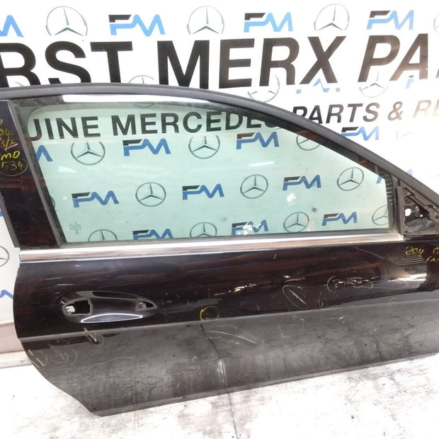 MERCEDES C-CLASS W204 SLN DRIVER FRONT DOOR OSF BLACK 2008-14  FMD534