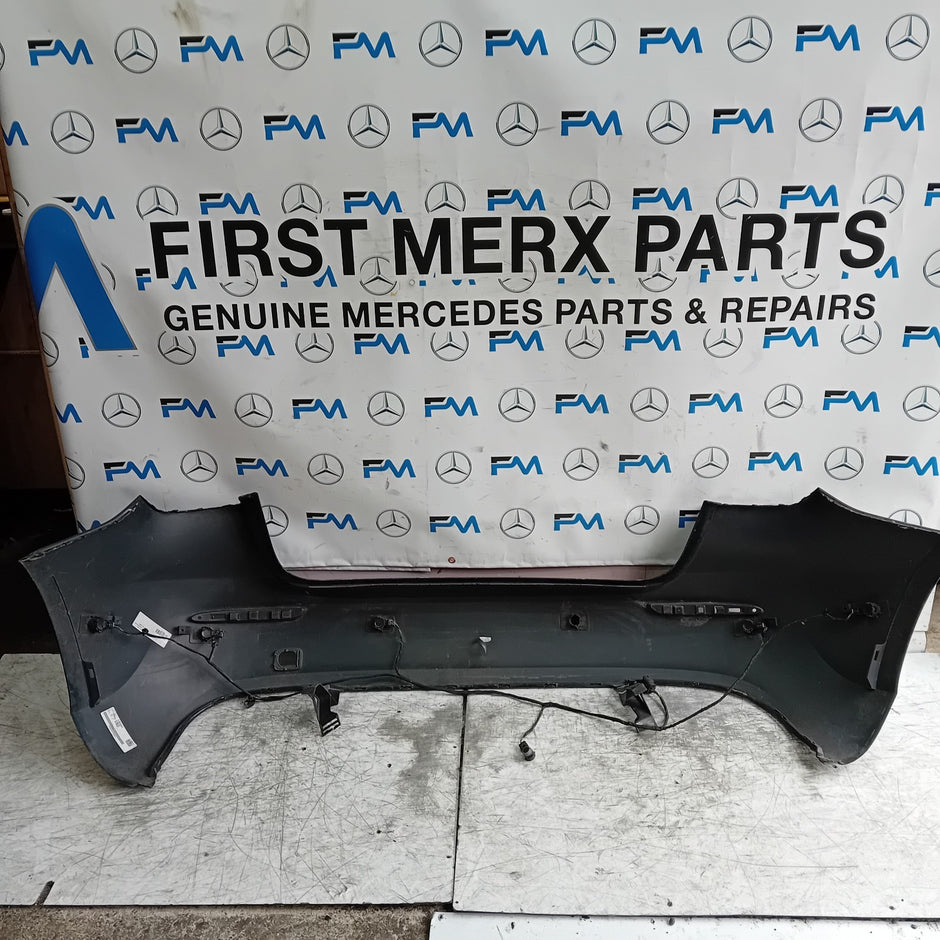 MERCEDES BENZ  A-CLASS W177 REAR BUMPER A1778856502 2018 BLACK FMX17