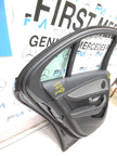 MERCEDES BENZ  E-CLASS W213 PASSENGER SIDE REAR DOOR N/S/R COMPLETE BLACK FMD62