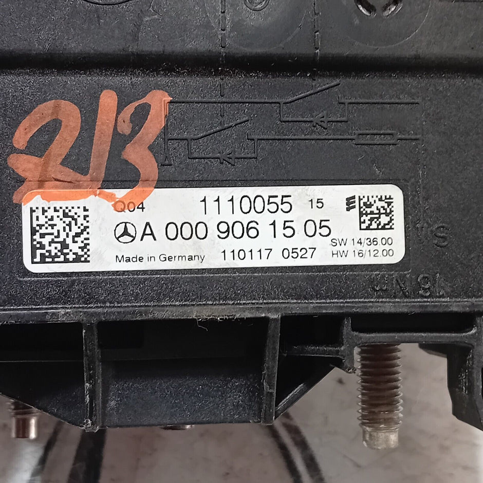 MERCEDES BENZ C E CLASS W205 W213  2014-21 NEGATIVE BATTERY CLAM A0009061505