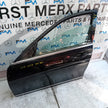 MERCEDES C-CLASS W204 SLN PASSENGER FRONT DOOR NSF 2008-14 BLACK COMPLETE FMD360