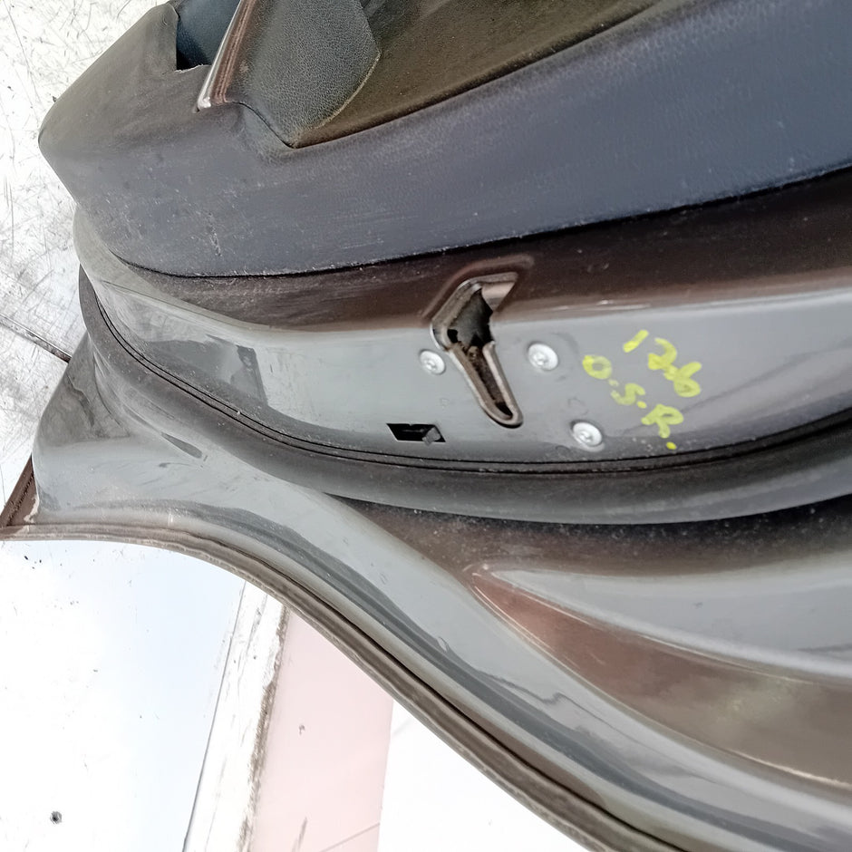 MERCEDES BENZ  A-CLASS W176 DRIVER REAR DOOR OSR GREY 2012- 2018 COMPLETE FMD209