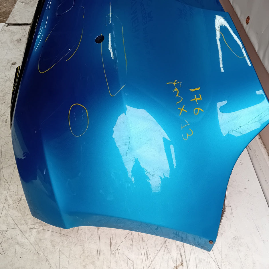 MERCEDES BENZ  A-CLASS W176 REAR BUMPER A1768850125 2012-18 BLUE FMX13