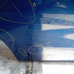 MERCEDES BENZ GLC W253 DRIVER REAR DOOR OSR BLUE 2016 ON COMPLETE FMD433
