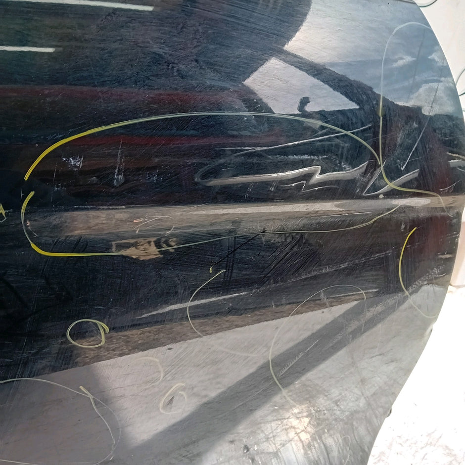 MERCEDES C-CLASS W204 EST DRIVER REAR DOOR OSR BLACK 2009-2014 FMD435