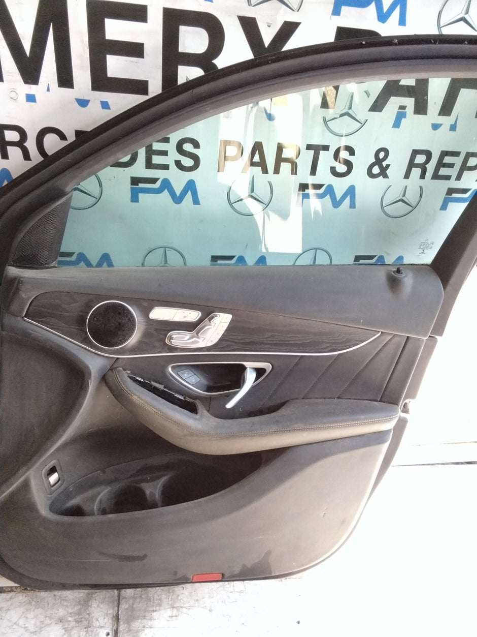 MERCEDES BENZ GLC W253  DRIVER FRONT DOOR OSF WHITE 2016-2023 COMPLETE FMD313