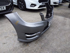 MERCEDES C CLASS AMG FRONT BUMPER IN SILVER FACELIFT W204 2010 - 2012