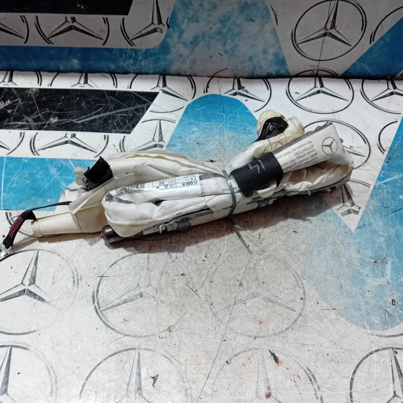 MERCEDES A CLASS W176 ROOF CURTAIN AIRBAG RIGHT DRIVER SIDE 17686002022