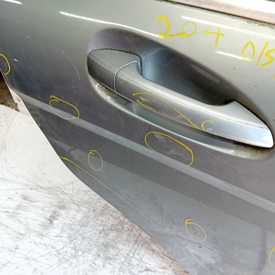 MERCEDES C-CLASS S204 EST DRIVER REAR DOOR OSR GREY 2008-14 FMD457