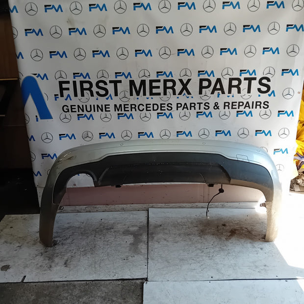 MERCEDES BENZ C-CLASS W204 REAR BUMPER A2048809042 2018 WHITE  FMX168