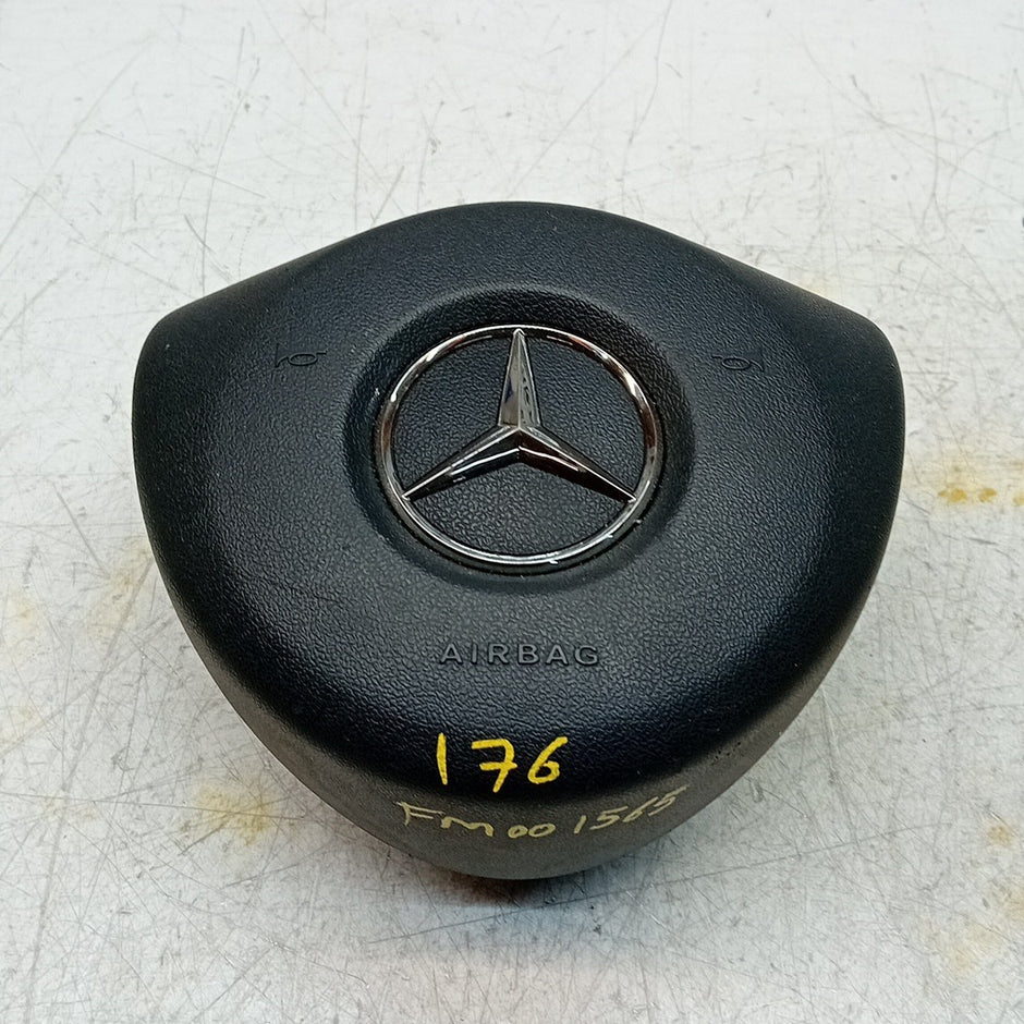 MERCEDES BENZ A-CLASS W176 STEERING WHEEL AIRBAG DRIVER OS RIGHT Q02 FM001565