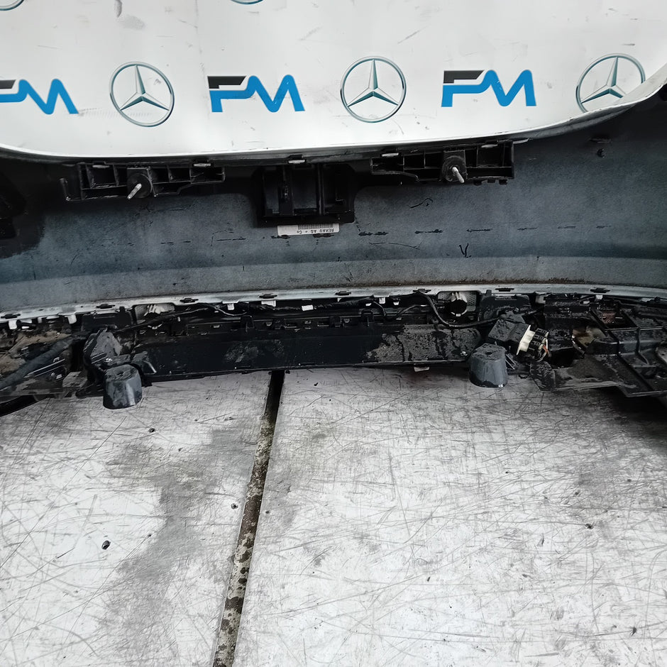 MERCEDES C-CLASS W205 SLN REAR BUMPER 2014 ON WHITE COMPLETE A2058850138 FMX37