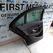 MERCEDES BENZ C-CLASS W205 PASSENGER SIDE REAR DOOR N/S/R BLACK FMD120