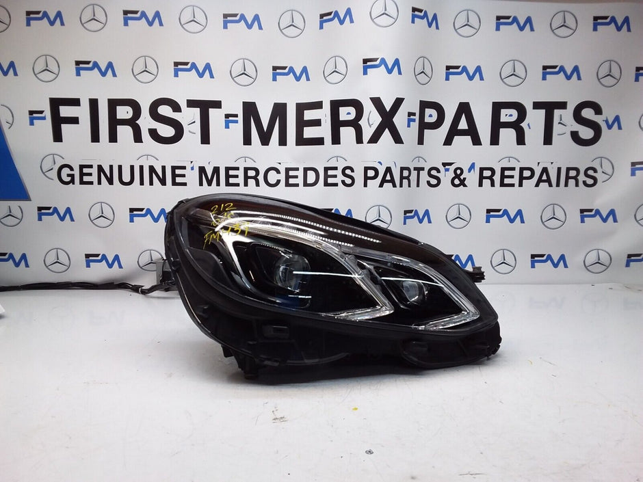 2014 MERCEDES E-CLASS W212 O/S Driver Side Front Headlight A2129063203 FMH39