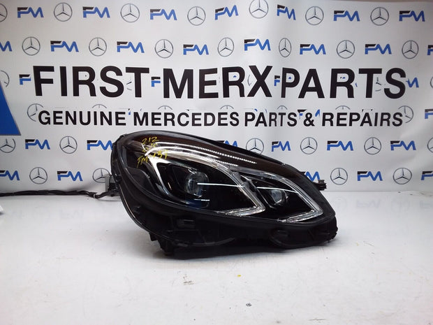 2014 MERCEDES E-CLASS W212 O/S Driver Side Front Headlight A2129063203 FMH39