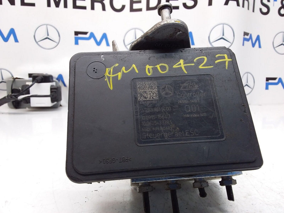 MERCEDES C-CLASS W205 ABS PUMP MODULE CONTROL UNIT A2539011400 FM00427