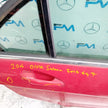 MERCEDES C-CLASS W204 SLN DRIVER REAR DOOR OSR RED 2008-2014 COMPLETE FMD447