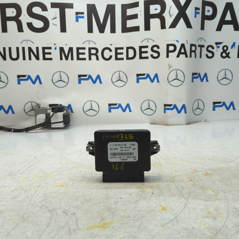 MERCEDES B-CLASS PARKING BRAKE CONTROL UNIT W166 A1669002700 FM001365