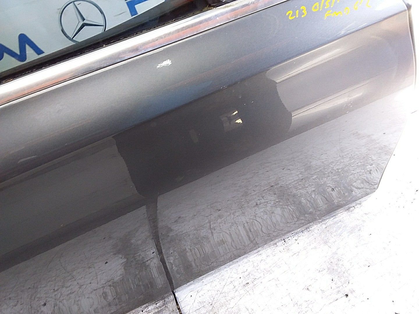 MERCEDES E-CLS W213 SLN DRIVER FRONT DOOR OSF GREY 2016-23 COMPLETE FMD612