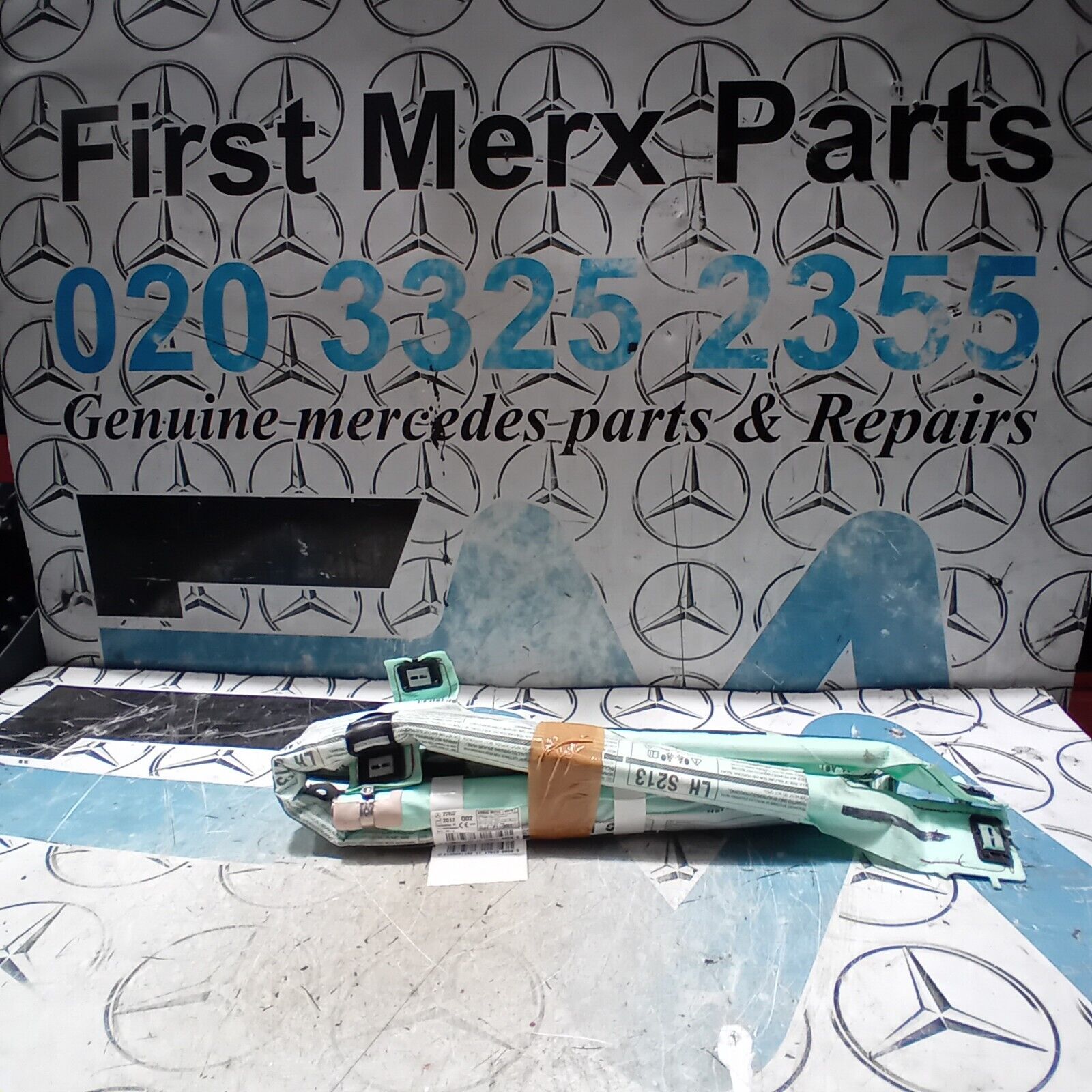 2020 MERCEDES E CLASS  LEFT PASSENGER SIDE ROOF CURTAIN A!R BAG 2138601102 FM197