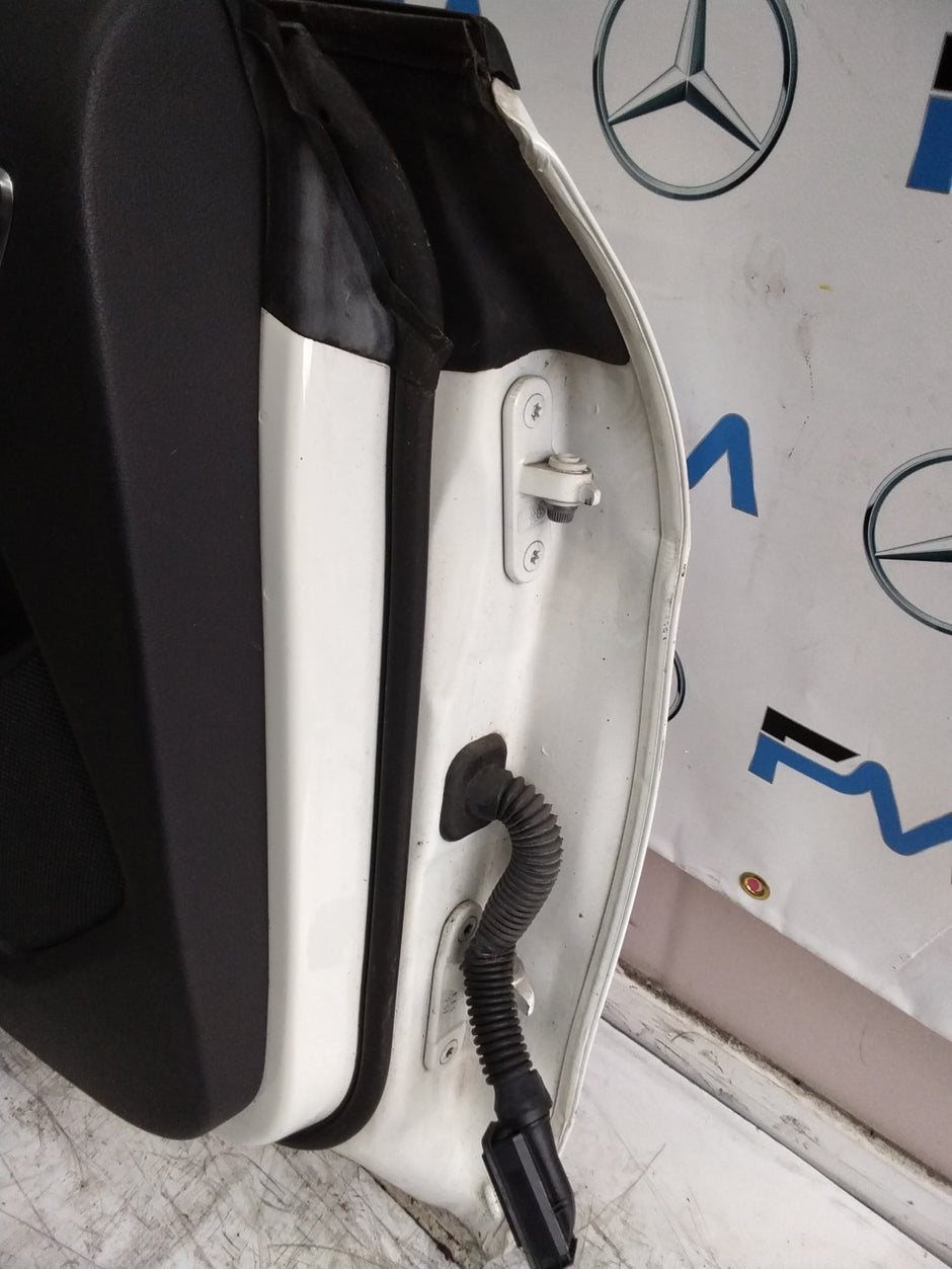 MERCEDES CLA W117 PASSENGER REAR DOOR NSR WHITE 2013-19 COMPLETE FMD300