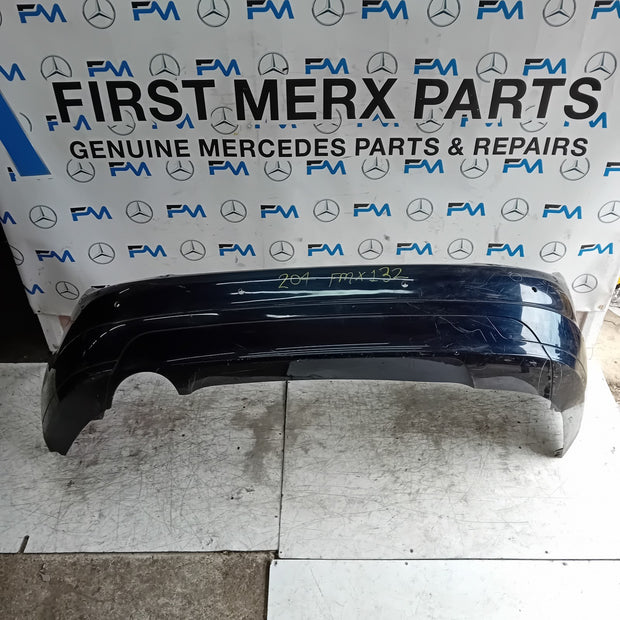 MERCEDES BENZ C-CLASS W204 REAR BUMPER BLUE 2011 A2048850025 FMX132