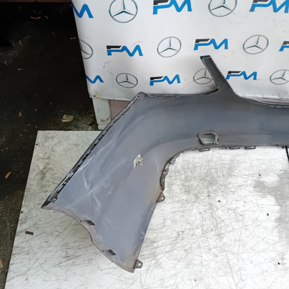 MERCEDES BENZ C-CLASS W205 SLN REAR BUMPER 2015 BLACK A2058550138 FMX49