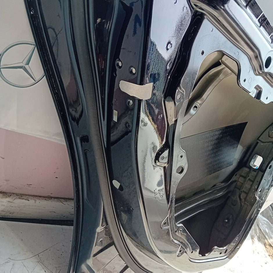 MERCEDES BENZ CLA W118 PASSENGER REAR SIDE DOOR NSR 2019 ON BLACK FMD278