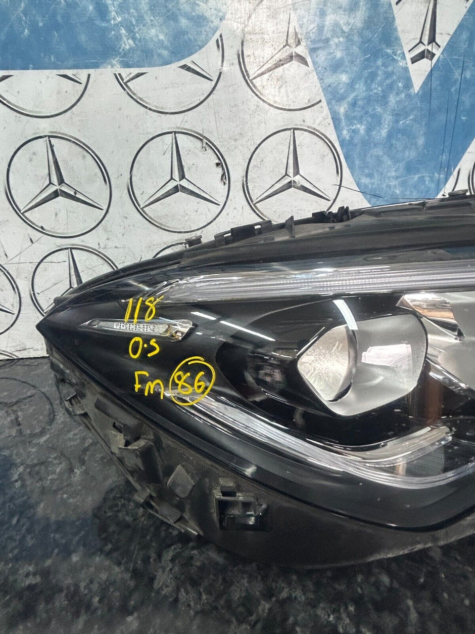 MERCEDES  CLA AMG 19-22 RIGHT DRIVER SIDE HEADLIGHT COMPLETE A1189062800 FMH86