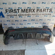 MERCEDES BENZ GLC W253 REAR BUMPER A2538850200 2016 BLACK COMPLETE FMX156