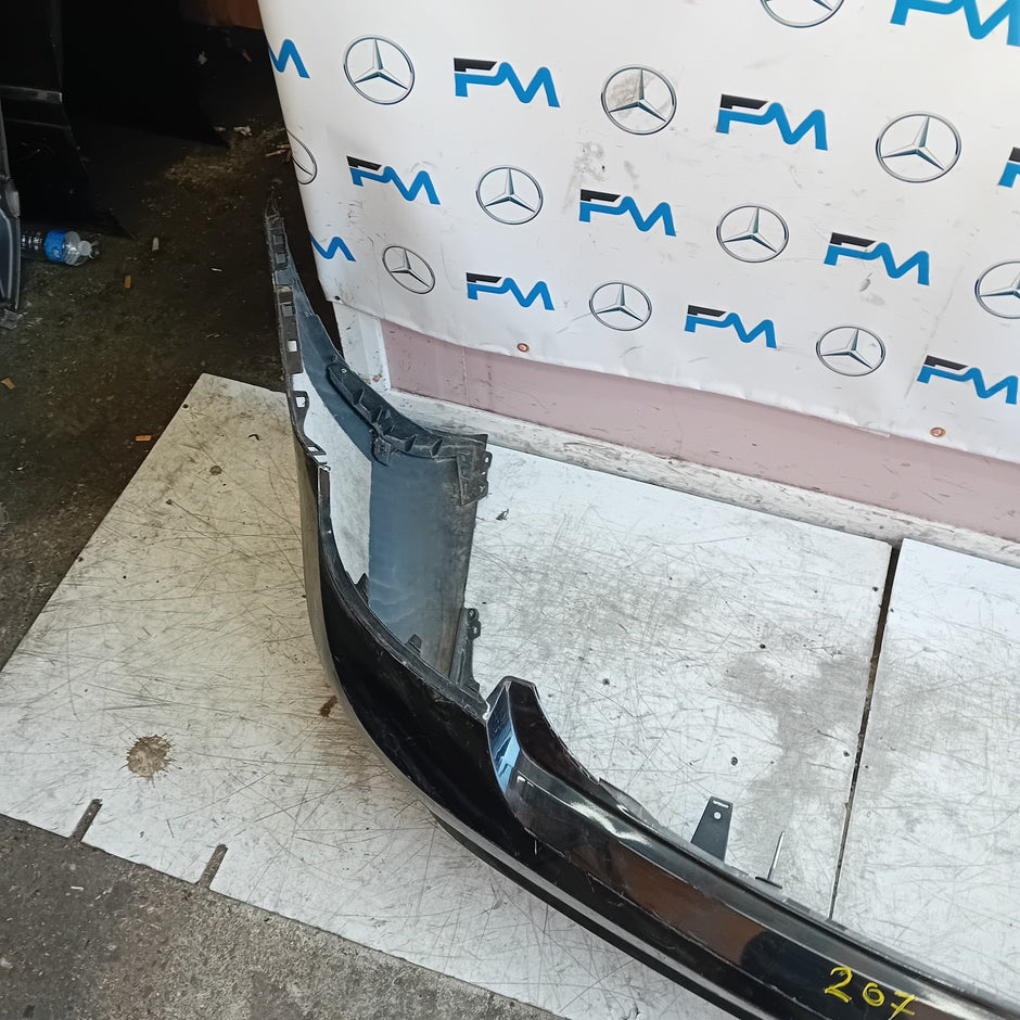 MERCEDES BENZ E-CLASS C207 COUPE REAR BUMPER BLACK 2015 FMX150