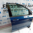 MERCEDES BENZ B-CLASS W246 DRIVER SIDE FRONT DOOR O/S/F COMPLETE BLUE FMD43