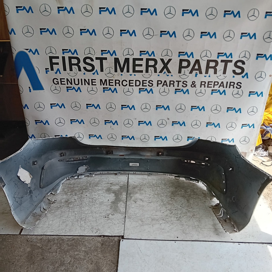 MERCEDES BENZ E-CLASS C238 COUPE REAR BUMPER WHITE 2014 FMX134