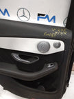MERCEDES  BENZ  C-CLASS W205 PASSENGER SIDE REAR DOOR N/S/R COMPLETE GREY FMD61