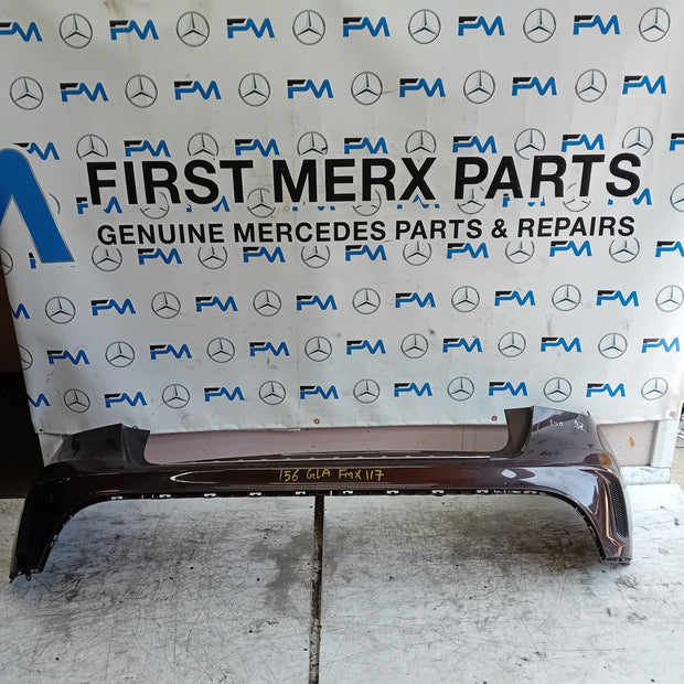 MERCEDES BENZ GLA X156 AMG REAR BUMPER BROWN 2014-19 A1568852425 FMX117