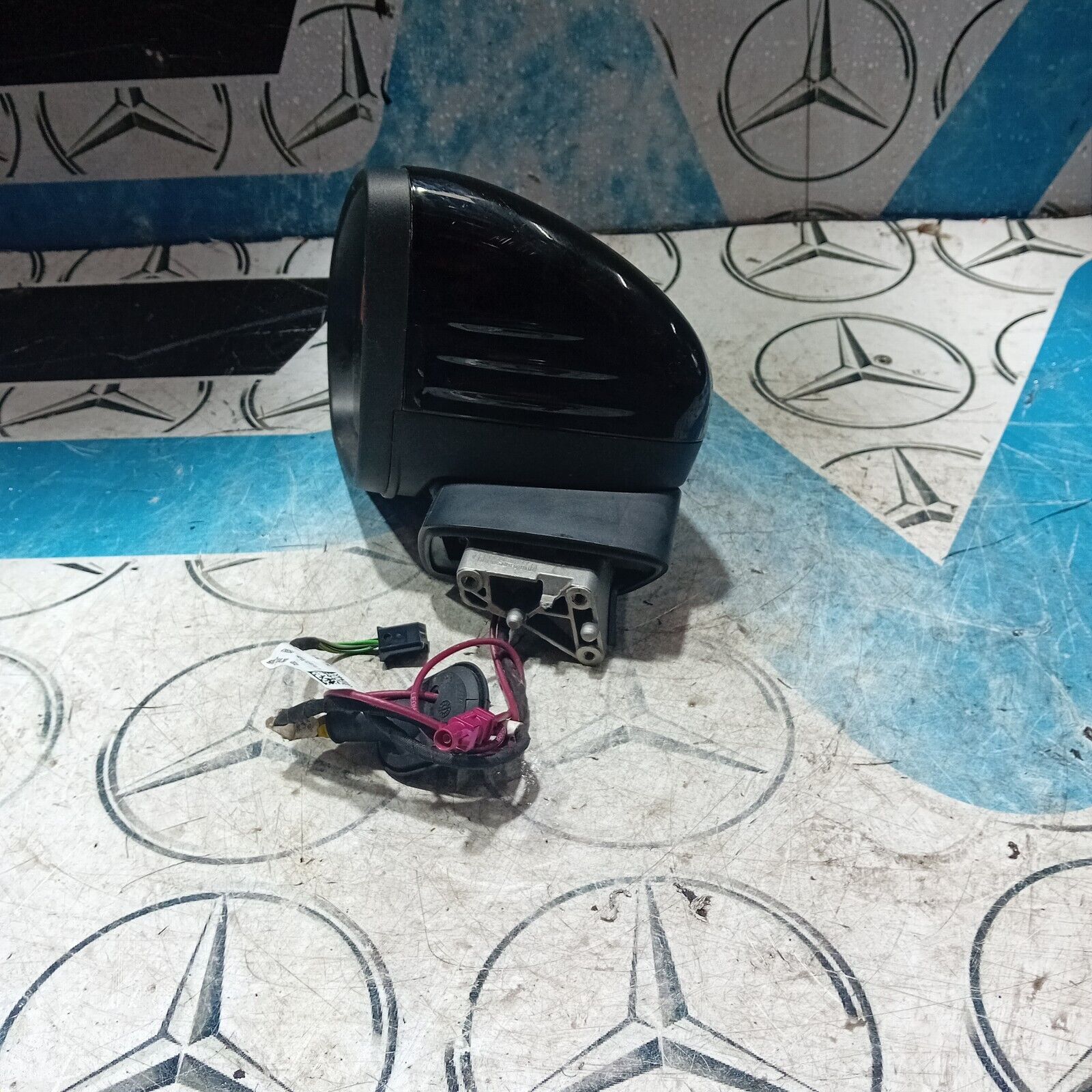 MERCEDES BENZ A-CLASS W177 PASSENGER SIDE WING MIRROR IN BLACK