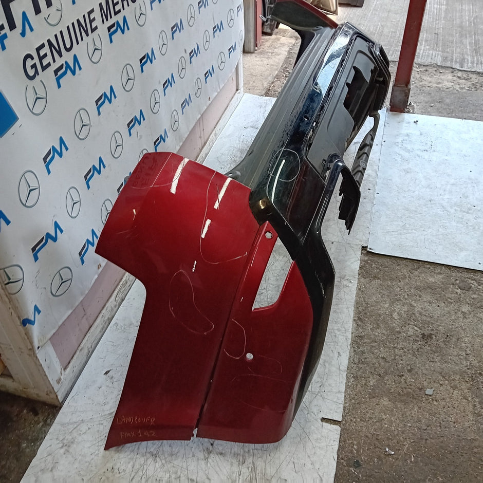 LAND ROVER SPORT REAR BUMPER RED 2013-2018 DK62 17D753AA FMX142
