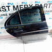 MERCEDES C-CLASS W205 SALOON DRIVER REAR DOOR OSR BLACK 2014 ON COMPLETE FMD194